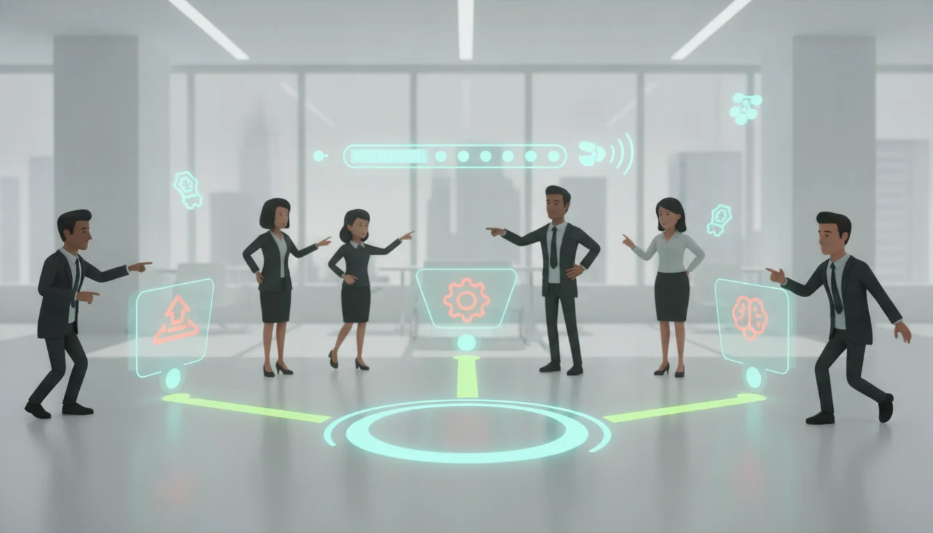 Formación corporativa gamificada con escenarios y feedback para empleados